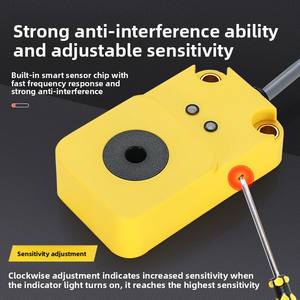 Pequeno Anel De Contagem De Gota De Metal Interruptor De Proximidade Indutivo Máquina De Esferas De Aço Botão Sensor De Proximidade Indutiva Parafuso - Product Image 3