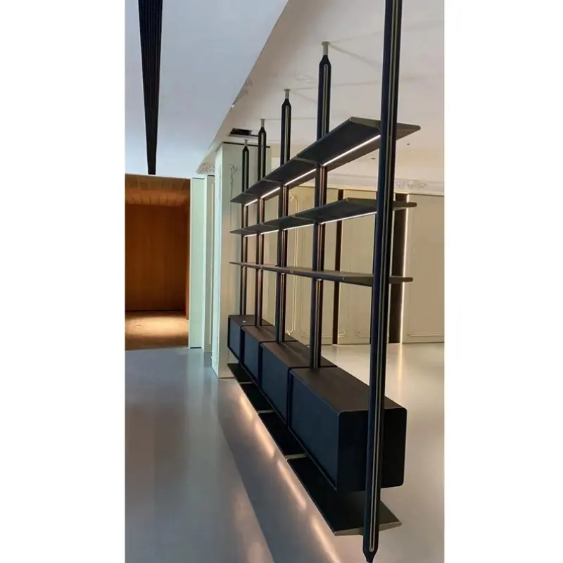 İtalya tasarım alüminyum cam dolap dolabı modern yatak odası soyunma mobilya