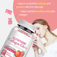 Gummies Collagène Glutathion Aeglewell Marque Privée OEM, Compléments Éclaircissants et Peptides de Collagène