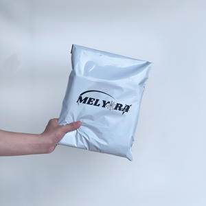 Eco Matte White Mailer Bags Custom Color Shiny White Express Bubble Bag Color Mailer Bag Printing Machine for Cloth Shoe Box - Product Image 1