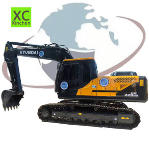 Excavatrice sur chenilles Hyundai HX220L d'origine avec moteur Cummins, neuve, à bas prix, nouvelle excavatrice Hyundai HX220 HX220HD 22 tonnes, pelle pas chère - Product Image 1
