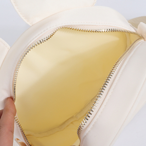 Adjustable <b>Shoulder</b> <b>Strap</b> Zipper Fashion Women Lady Dress Waterproof Eco-Friendly Durable Nylon Crossbody Bag Cartoon Mouse Head - Product Image 5