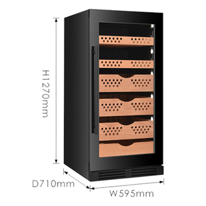 Constant Humidity Cigar Cooler Compressor Refrigeration Fan Cooling System Cigar Humidor Cigar Alcoholization Cabinet