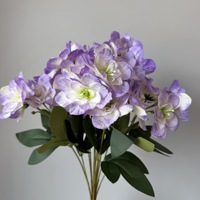 12-köpfiger Künstlicher Jasmin-Blumenstrauß Realistische Weiße Seiden-Jasminbündel für Hochzeit, Haus, Garten und Partydekoration