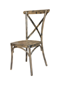 Muebles de madera para restaurantes y hoteles, sillas cruzadas de Metal, apilables, modernas y sólidas, 2-15 días, 5 unidades - Product Image 6