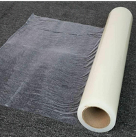 Film protecteur auto-adhésif en PE souple sans papier de support, épaisseurs personnalisées disponibles, résistant à l'humidité pour la décoration de tapis