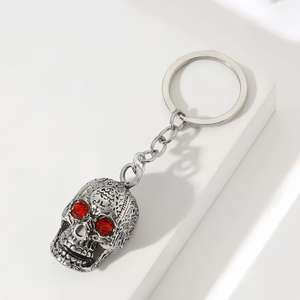 กระเป๋า3D พวงกุญแจวินเทจพวงกุญแจโครงกระดูกโลหะจี้กระเป๋าพวงกุญแจทันสมัยโลโก้สังกะสีอัลลอยของที่ระลึกงานฝีมือส่วนบุคคล - Product Image 5