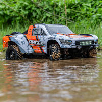 NUEVO HBX HBX3100A Camioneta RC de Carreras Todoterreno con Tracción en las Cuatro Ruedas 4WD, Auto de Rally a Control Remoto sin Escobillas RTR, Aleación de Metal, Escala 1:16