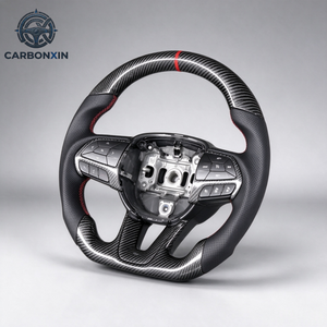 Volante de fibra de carbono forjado en cuero, directo de fábrica, para Dodge Charger - Product Image 2