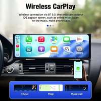 Écran central de voiture de 14,9 pouces avec système Linux, compatible CarPlay, musique Bluetooth et navigation GPS pour BMW X3 F25 X4 F26 2011-2020