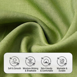 Uniforme Elástico para <span class=keywords><strong>Servicio</strong></span> Doméstico, Hospital, Hotel, Limpieza, Conjunto de Blusa y Pantalón a Rayas con Cuello en V, Marca Privada - Product Image 3