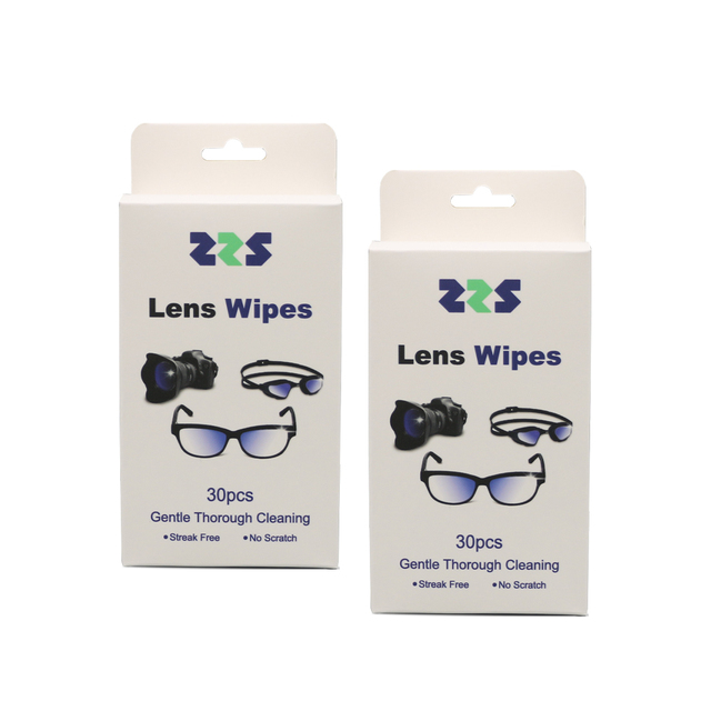 Wholesale Lenses Cleaning Wipes Eyeglass Cleaner Lens Wipes Individual Eye Glasses Phone Screen Cleaning Wipe