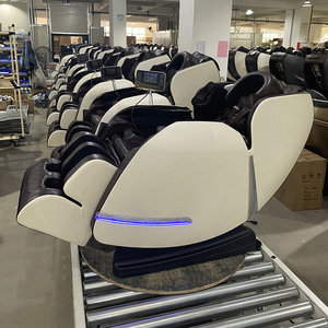 Home Use Electric Full Body Massage Chair With SL Rails And Airbags For <b>Neck</b> Back Legs Shoulders Waist Foot Massage - Product Image 2