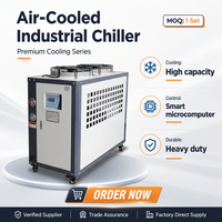 Enfriador de Agua Industrial Baijie Refrigerado por Aire 5HP 10HP 15kW 29.5kW con Compresor Scroll, Bomba de Paletas y Tanque para Producción de Moldeo