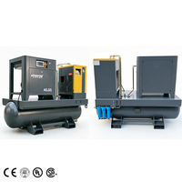 Compresseur d'air à vis Airhorse 7,5 kW-22 kW, compresseur d'air à vis portable 4-en-1, compresseur d'air à vis 2-en-1 PM VSD