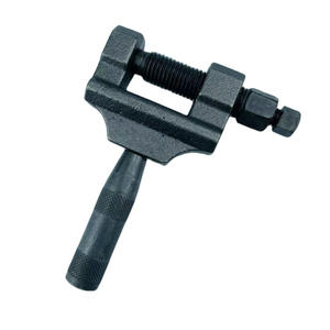 Outil de coupe de chaîne de vélo et moto 420-530 en acier avec poignée interchangeable noir - Product Image 2
