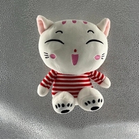 Vente flash - Peluche personnalisée de dessin animé, nouvelle conception, rembourrée en coton PP, cadeau d'anniversaire parfait pour les enfants et les amis, fabricant direct