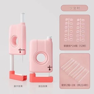 Cierre para Edredones de 20cm, Plástico, Invisible, para Sábanas y Fundas de Edredón, Uso Doméstico - Product Image 3