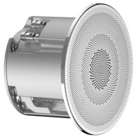 Haut-parleur de plafond en aluminium BS22 de 2,5 pouces, 15 W, haut-parleur de plafond réseau, intérieur