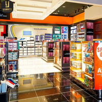 Meubles d'affichage de magasin de tabac haut de gamme étagères de magasin de fumée CBD sur mesure