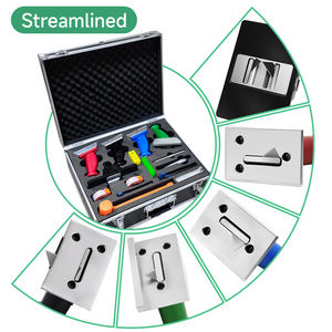 L'ensemble <span class=keywords><strong>de</strong></span> boîtes à outils pré-isolées pour conduits <span class=keywords><strong>de</strong></span> climatisation HVAC comprend des outils <span class=keywords><strong>de</strong></span> coupe <span class=keywords><strong>de</strong></span> panneaux isolants et un coupe pour une installation facile - Product Image 2