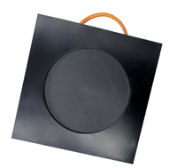 Plaque de support stabilisatrice de grande taille en UHMWPE résistante aux UV pour grue tout-terrain et camion de pompiers
