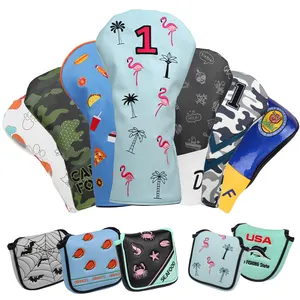 High Quality Golf Accessories Headcover Wholesale Golf Club Headcover Customized Golf Head Cover