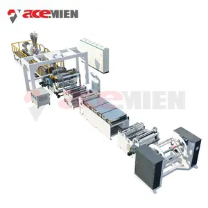 UPVC PPR HDPE PE PP PVC Sheet panel making Production Line extruder machine