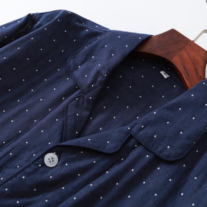 Ensemble de pyjama en coton pour femmes de haute qualité, uni, <span class=keywords><strong>double</strong></span> couche de <span class=keywords><strong>gaze</strong></span>, ensemble de 2 pièces, 100% coton, pyjama pour femmes - Product Image 4