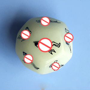 Juego de Dados Sexuales de 12 Caras con Luz, Juego de Pareja, Juego Familiar en Existencia - Product Image 3