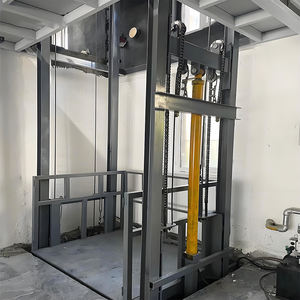 नए भारी शुल्क इलेक्ट्रिक फ्रेट कार्गो सामग्री ऊर्ध्वाधर लिफ्टिंग प्लेटफॉर्म लिवेटर्स इलेक्ट्रिक वेयरहाउस लिफ्ट - Product Image 4