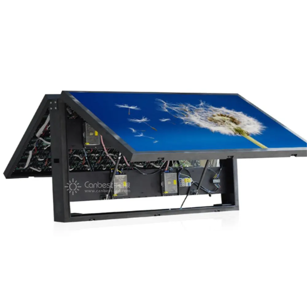 Impermeabile all'aperto P4 4 4Mm prezzo schermo a Led a doppia faccia a Led Video parete frontale Led Banner Display