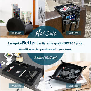 Plateau de rangement pliable en cuir PU à un seul niveau pour bijoux, idéal pour cadeaux promotionnels personnalisés <span class=keywords><strong>et</strong></span> objets de collection – Vente chaude - Product Image 4