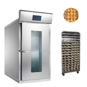 16 32 64 Trays Dough Proofer Bakery Electric Small Dough Retarder Proofer Cabinet