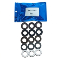 Kit complet de réparation de joints d'étanchéité pour nettoyeur haute pression 3WZ 1507, pièces de rechange pour pompe à piston, joints FKM, bagues de rechange en PTFE