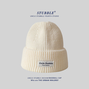 Chapeau en tricot jacquard <span class=keywords><strong>de</strong></span> conception originale, unisexe pour adultes, version coréenne décontractée, Joker, épais, chaud, protection des oreilles, bonnet en spandex/coton - Product Image 6