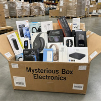 Lots de Retour en Gros 2026 Nouvelle Boîte Mystère Téléphones Portables Électronique Tablettes Écouteurs Accessoires Lot de Déstockage pour la Revente