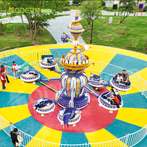 Manège d'attraction de haute qualité pour parc d'attractions, avion rotatif mécanique à commande individuelle pour enfants, idéal pour carnaval et fête foraine, à vendre - Product Image 4