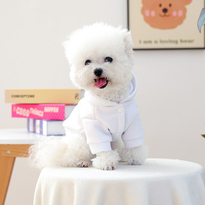 애완 동물 옷 가을 겨울 새로운 작은 강아지 개 고양이 따뜻한 편안한 멋진 자수 까마귀 도매 - Product Image 3