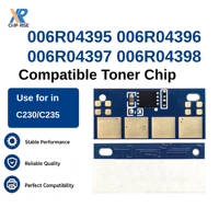 Puce laser compatible pour 006R04395 006R04396 006R04397 006R04398 pour imprimante Xerox C230/C235, puce de réinitialisation automatique ARC pour toner et jet d'encre