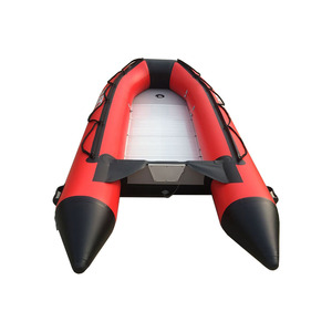 Bote Inflable de Pesca con Casco de Aluminio, PVC de 1.2mm, Resistente, para Pesca Familiar, Menos de 4m de Longitud - Product Image 3