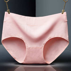 Odm/Oem, ropa interior de algodón de cintura media para mujer, bragas interiores para uso diario, bragas de talla grande teñidas lisas Para Mujer - Product Image 6