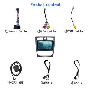 9 pouces Écran Tactile Android 10 pour <span class=keywords><strong>Mercedes</strong></span>-benz W209 W203 <span class=keywords><strong>W168</strong></span> W463 CLK CL-C 1998-2004 <span class=keywords><strong>Autoradio</strong></span> - Product Image 6