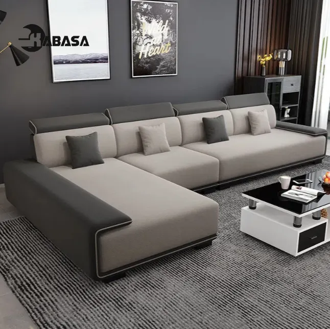 KABASA Sofá moderno sofá secional Elegante Lounge Home móveis Modulares sala sofás