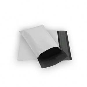 White Poly Mailers Custom Printed Express Courier <b>Bags</b> <b>Polyethylene</b> Waterproof Apparel - Product Image 4