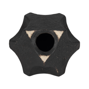 Scultura moderna in gres a forma di stella geometrica per decorare la casa, il soggiorno, l'ufficio, la mensola, il tavolino da caffè. - Product Image 6