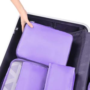 Accessoires de voyage légers, ensemble de 8 cubes de rangement pour bagages, gain de place - Product Image 6