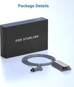 Starlink V2 Gigabit Ethernet <span class=keywords><strong>Adapter</strong></span> điện OVP bảo vệ 10W Đầu ra điện nhanh chóng ổn định kết nối mạng - Product Image 2
