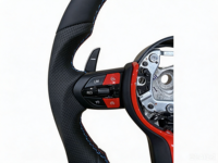 Volant en cuir pour BMW Série 3 E90 E46 F30 F10 F20, accessoires intérieurs en fibre de carbone, volant de course personnalisé