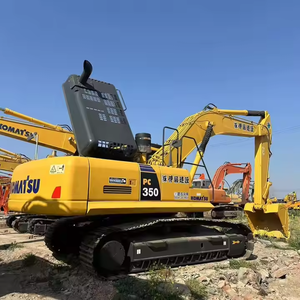 Chino barato usado Japón Komatsu PC350 35 toneladas equipo de movimiento de tierras excavadora con alta calidad para la venta - Product Image 1
